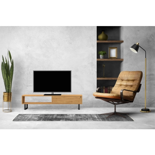 Szafka RTV-80 Drewno Lite Dąb Loft Lakier Rozmiary od 100 cm do 200 cm PREMIUM